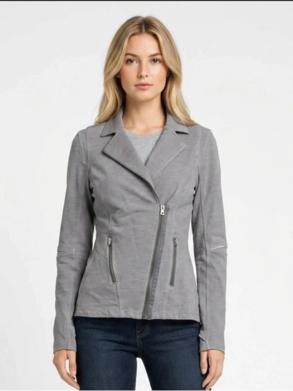 Lululemon Women’s Asymmetrical Zip Gray Jacket
